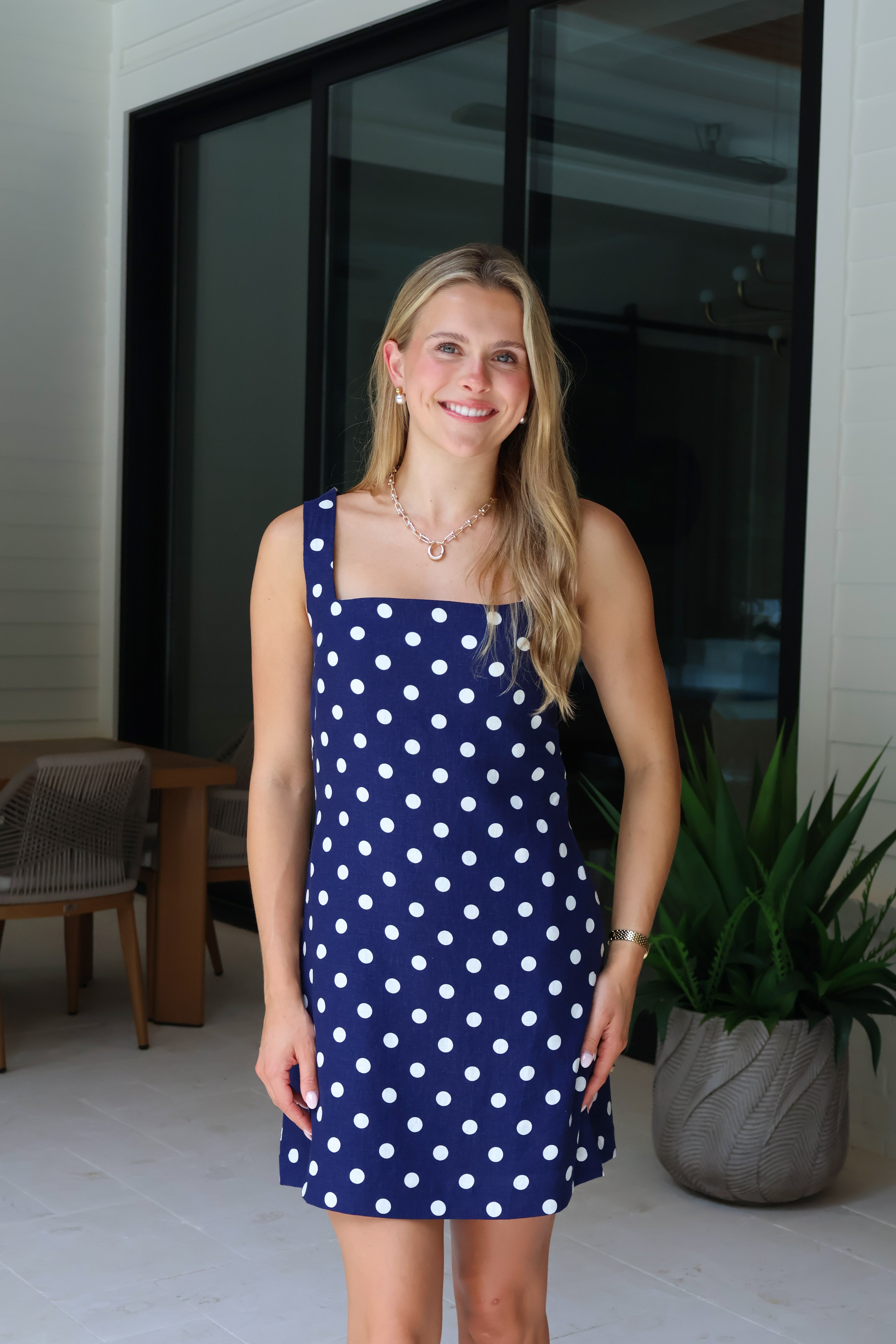 Navy Muse Mini Dress