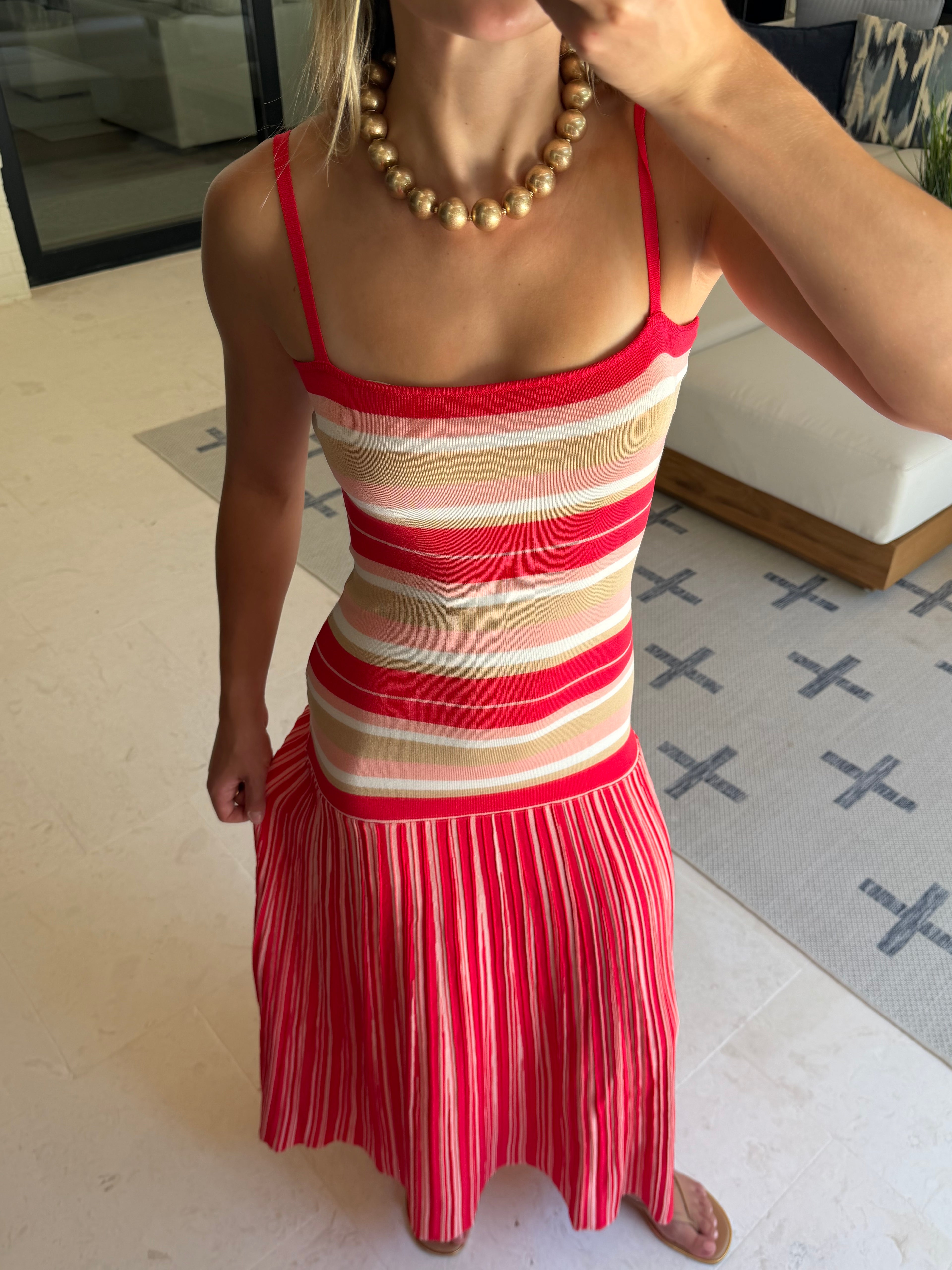 Kickoff Knit Maxi Dress