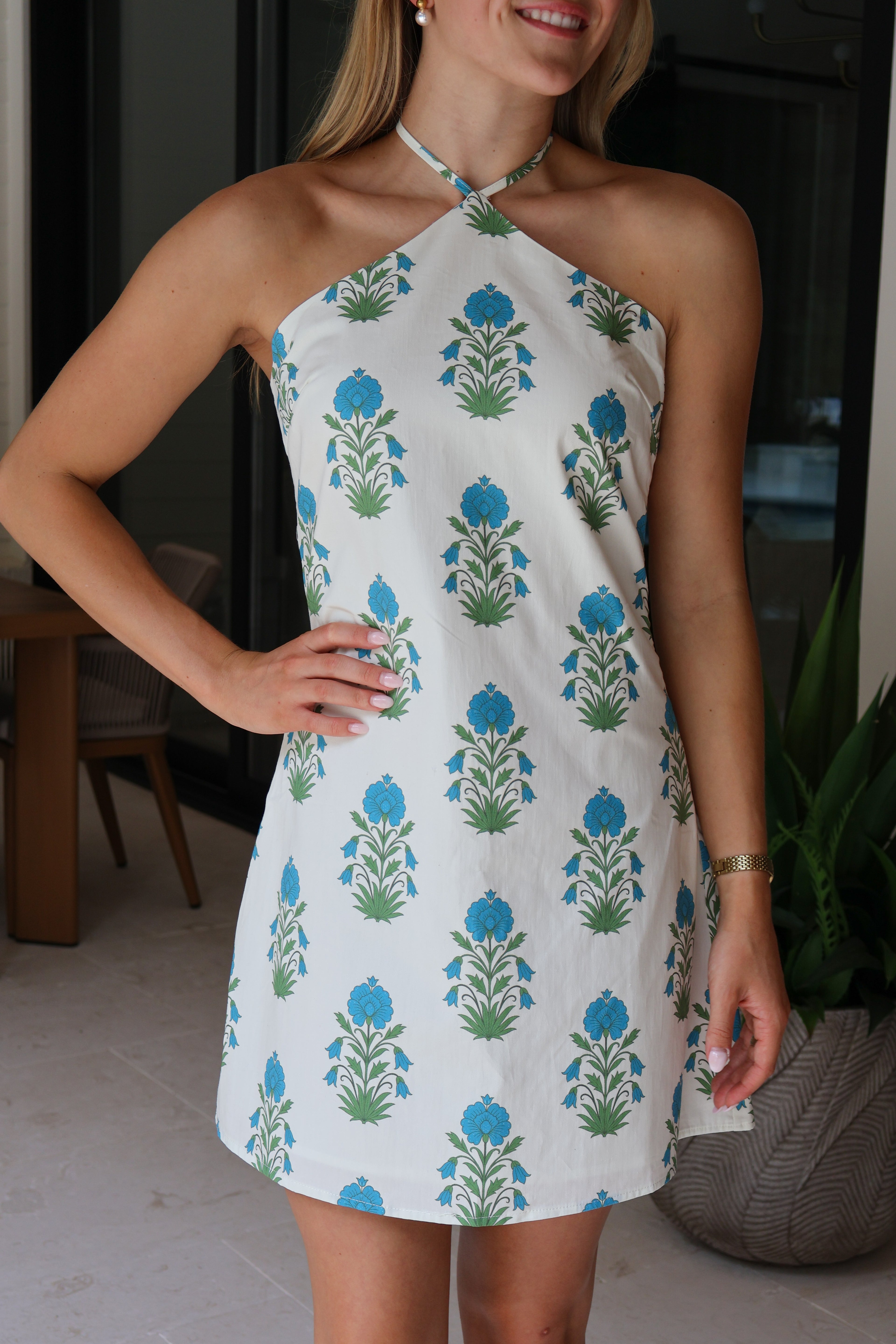 Italian Coastal Mini Dress