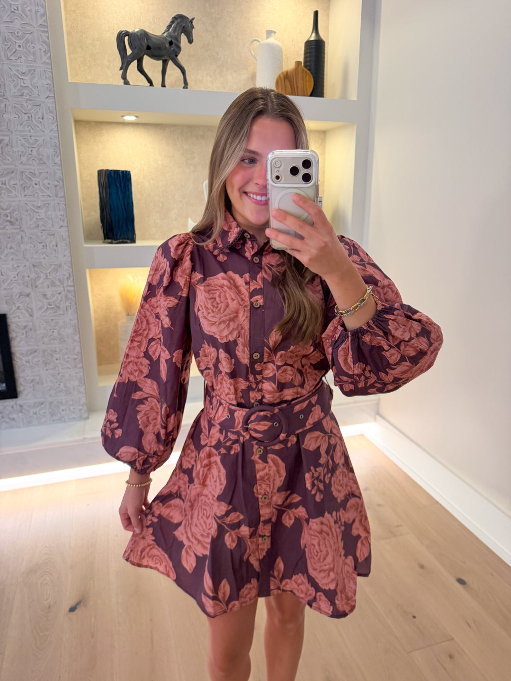 Rosalie Floral Mini Dress