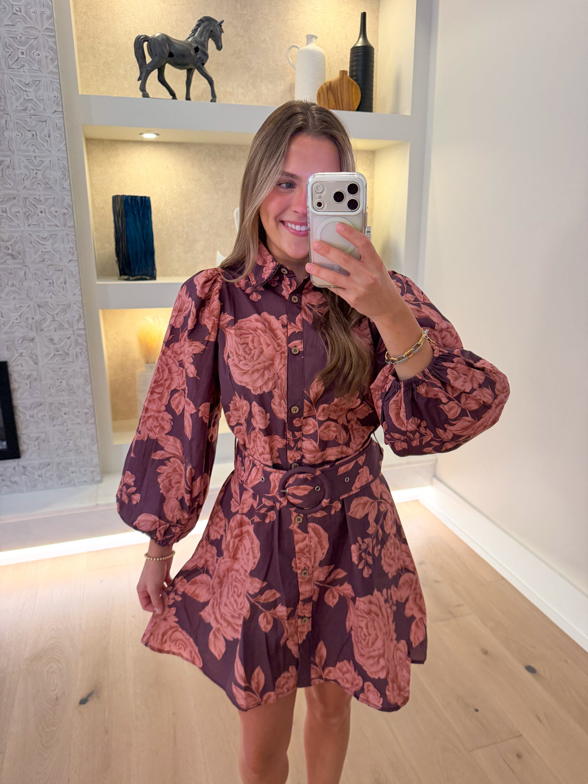 Rosalie Floral Mini Dress