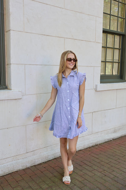 Fay Pinstripe Mini Dress