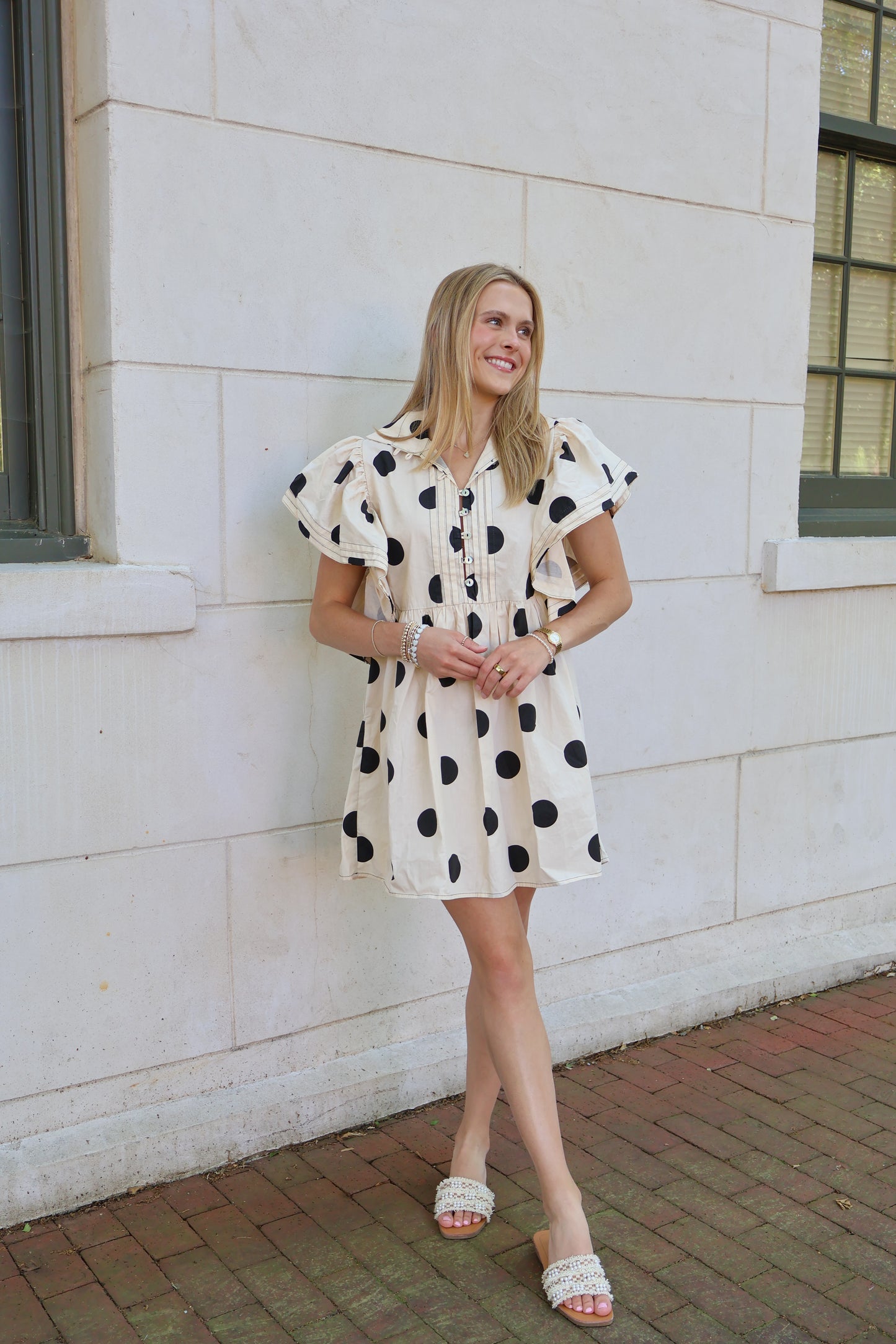 Presley Polka Dot Mini Dress