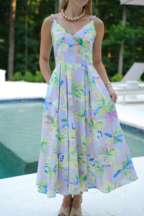 Arlet Beaded Strap Maxi Dress