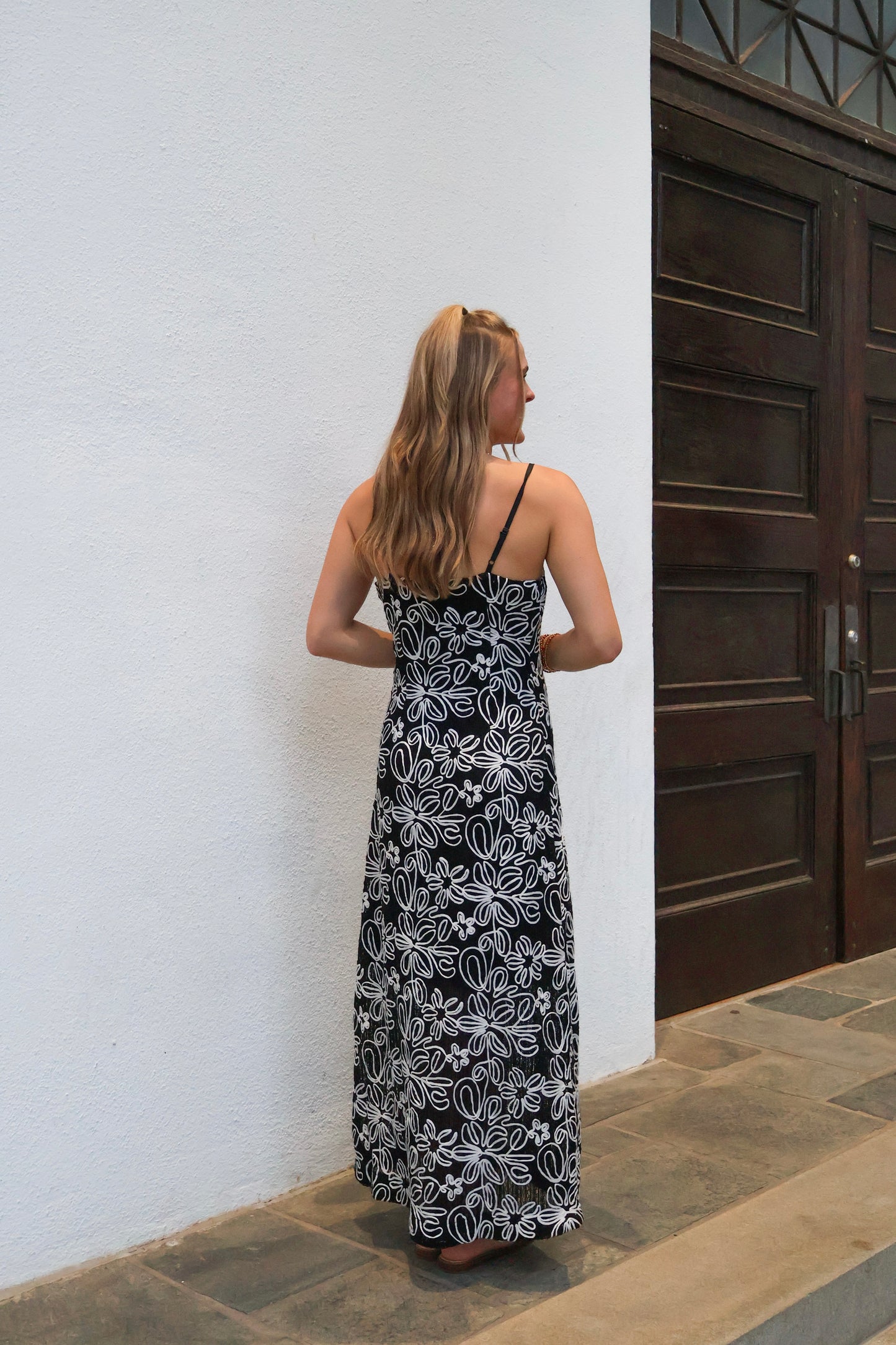 Amara Crochet Maxi Dress