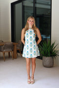 Italian Coastal Mini Dress