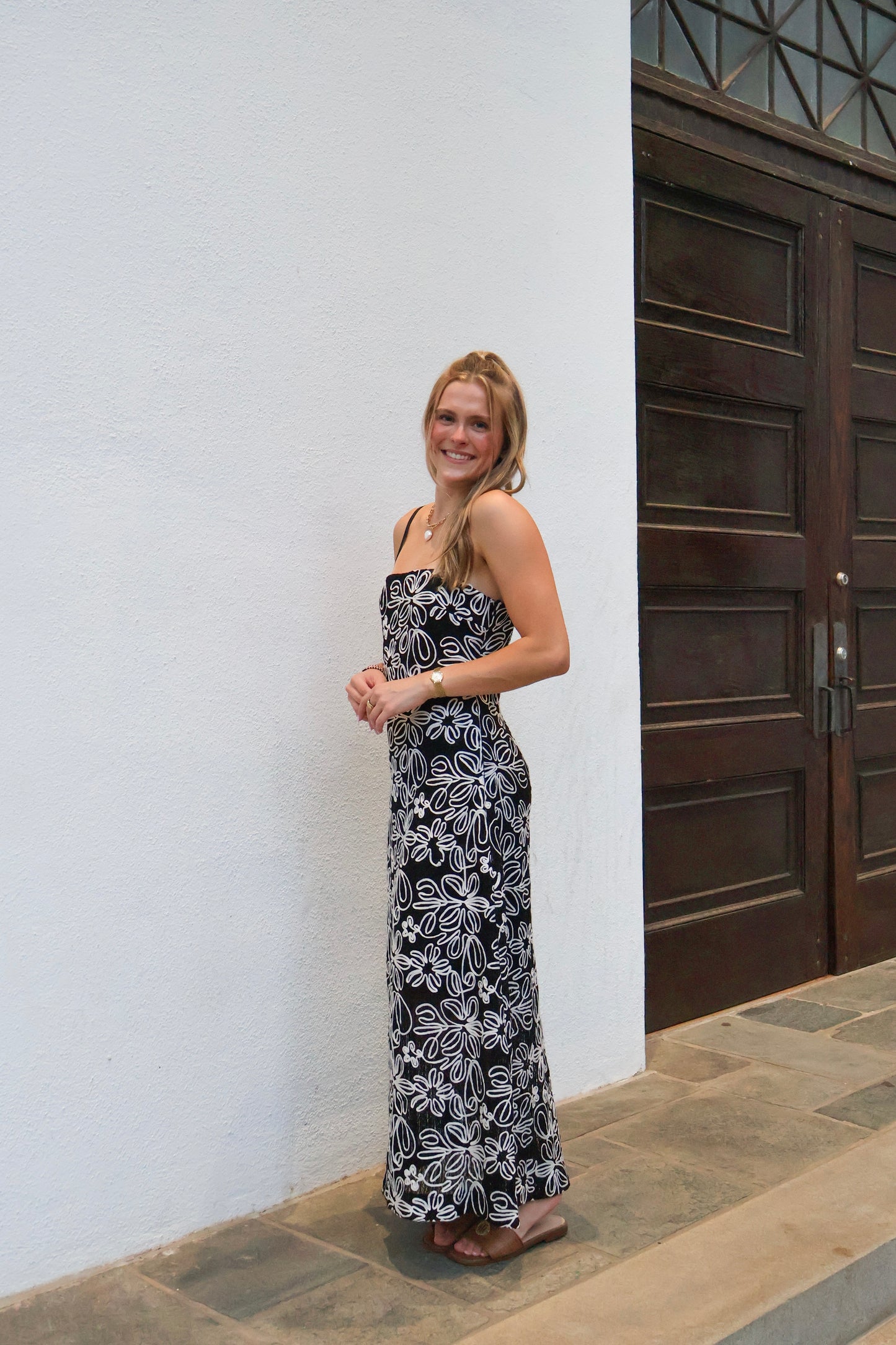 Amara Crochet Maxi Dress