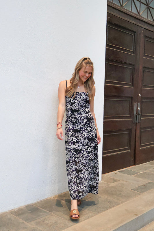 Amara Crochet Maxi Dress