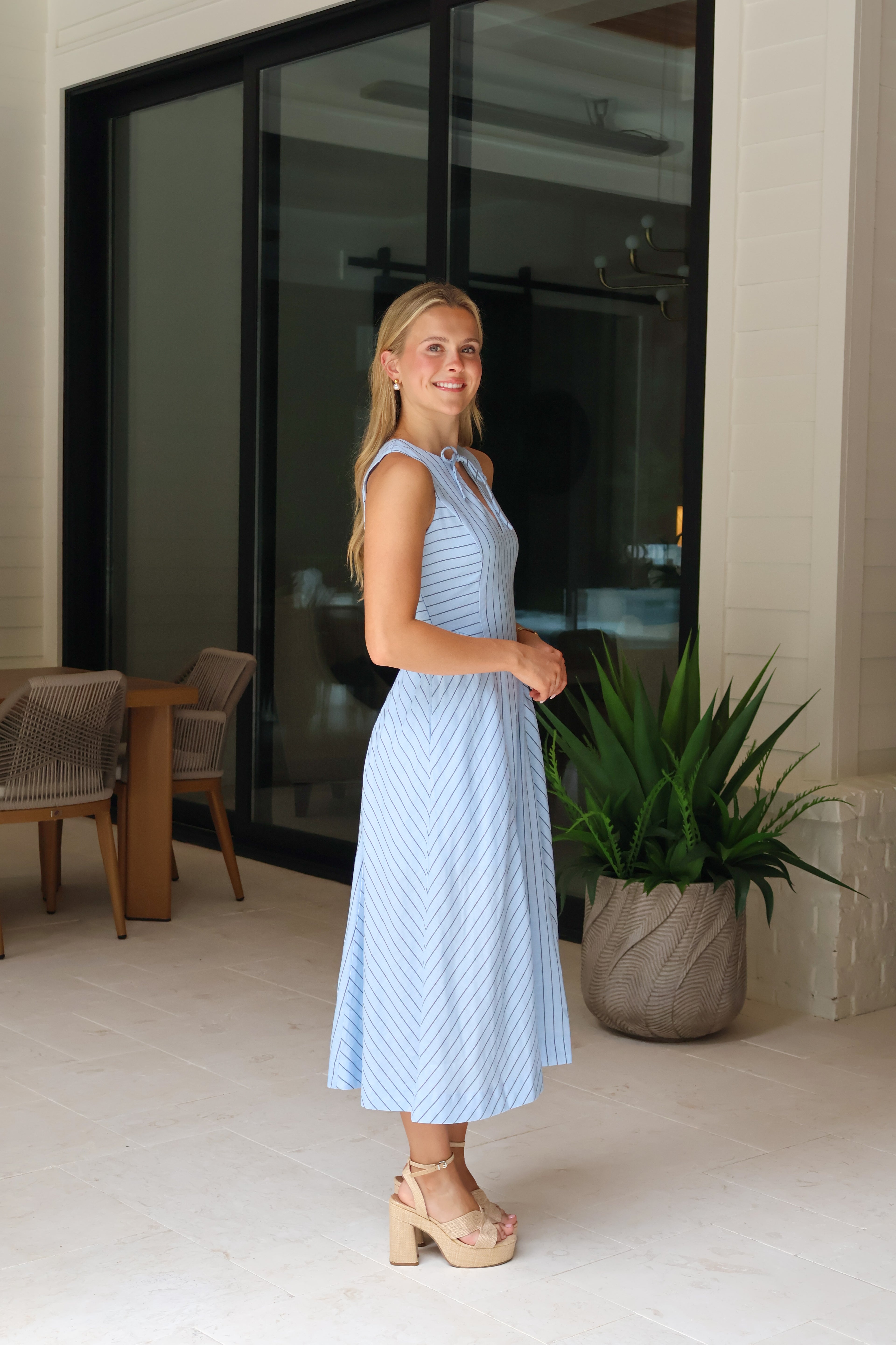 Ocean Air Midi Dress