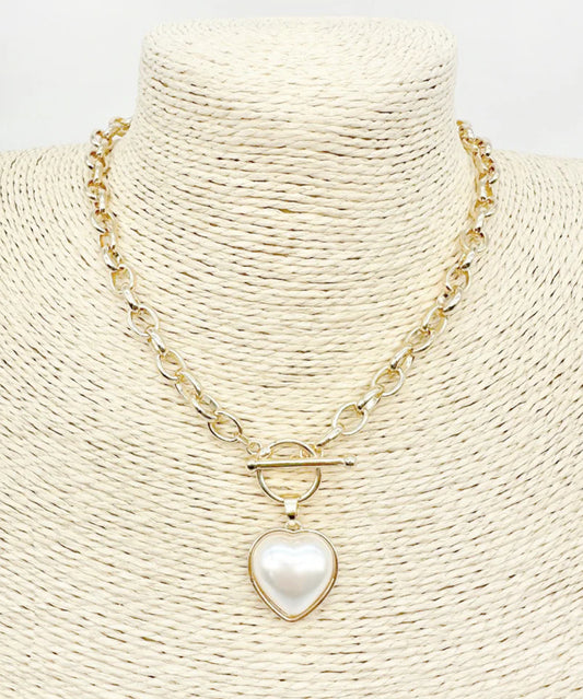 The Angelina Heart Necklace