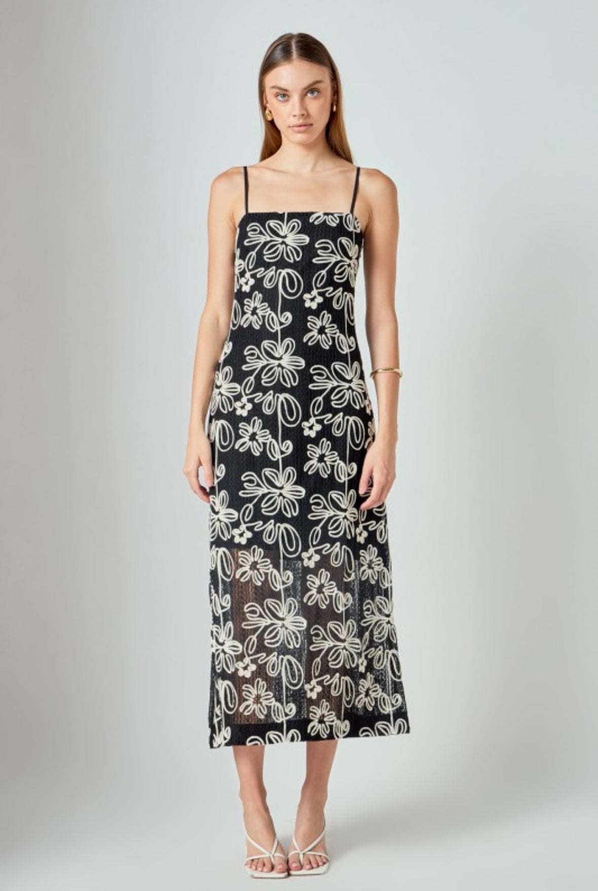 Amara Crochet Maxi Dress