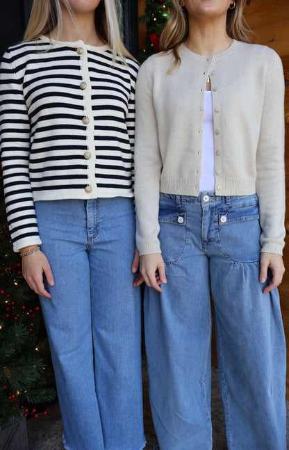 Kelsie Cardigan in Oat