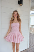 Sophia Mini Dress in Pink
