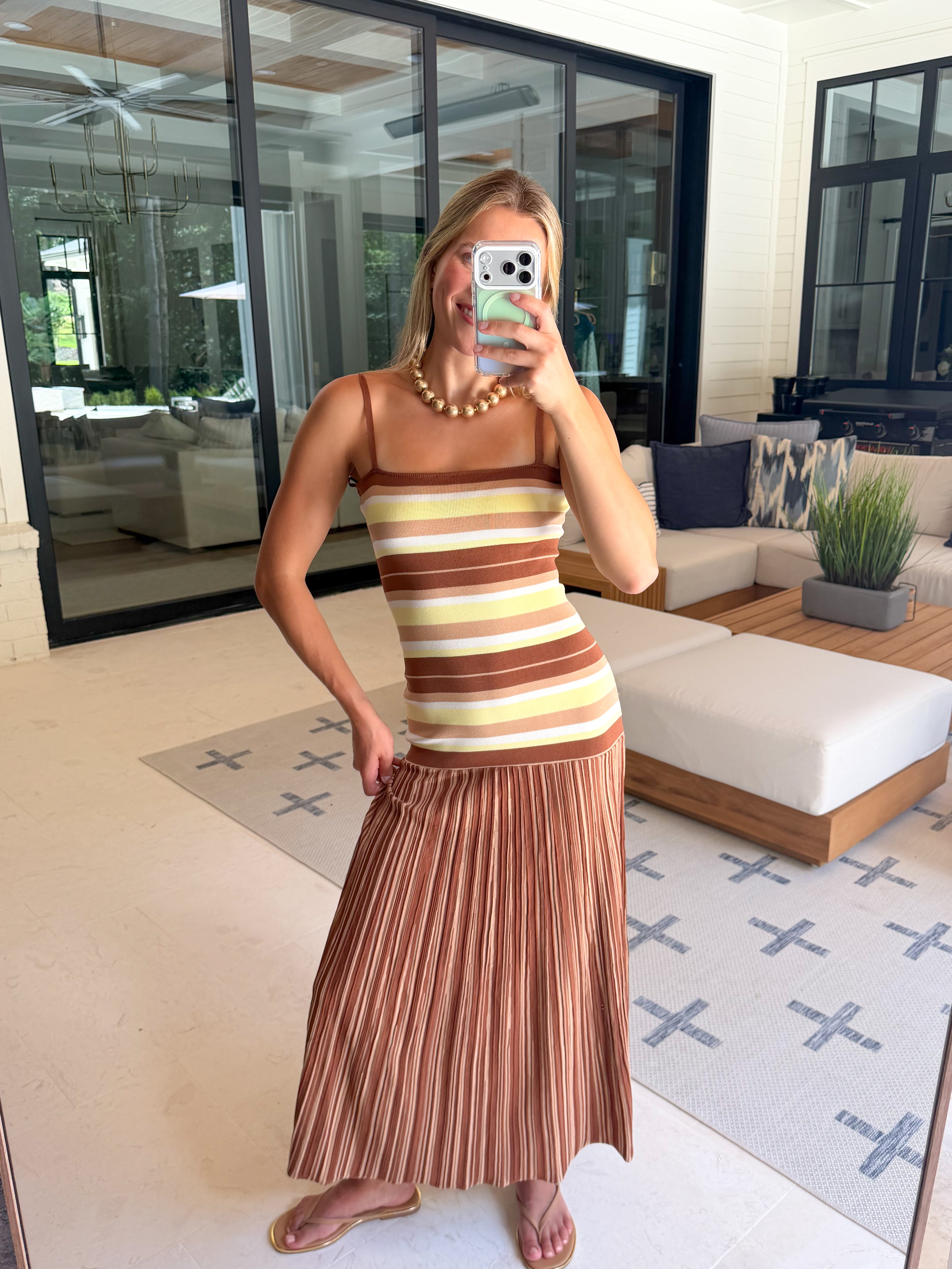 Sienna Stripe Maxi Dress