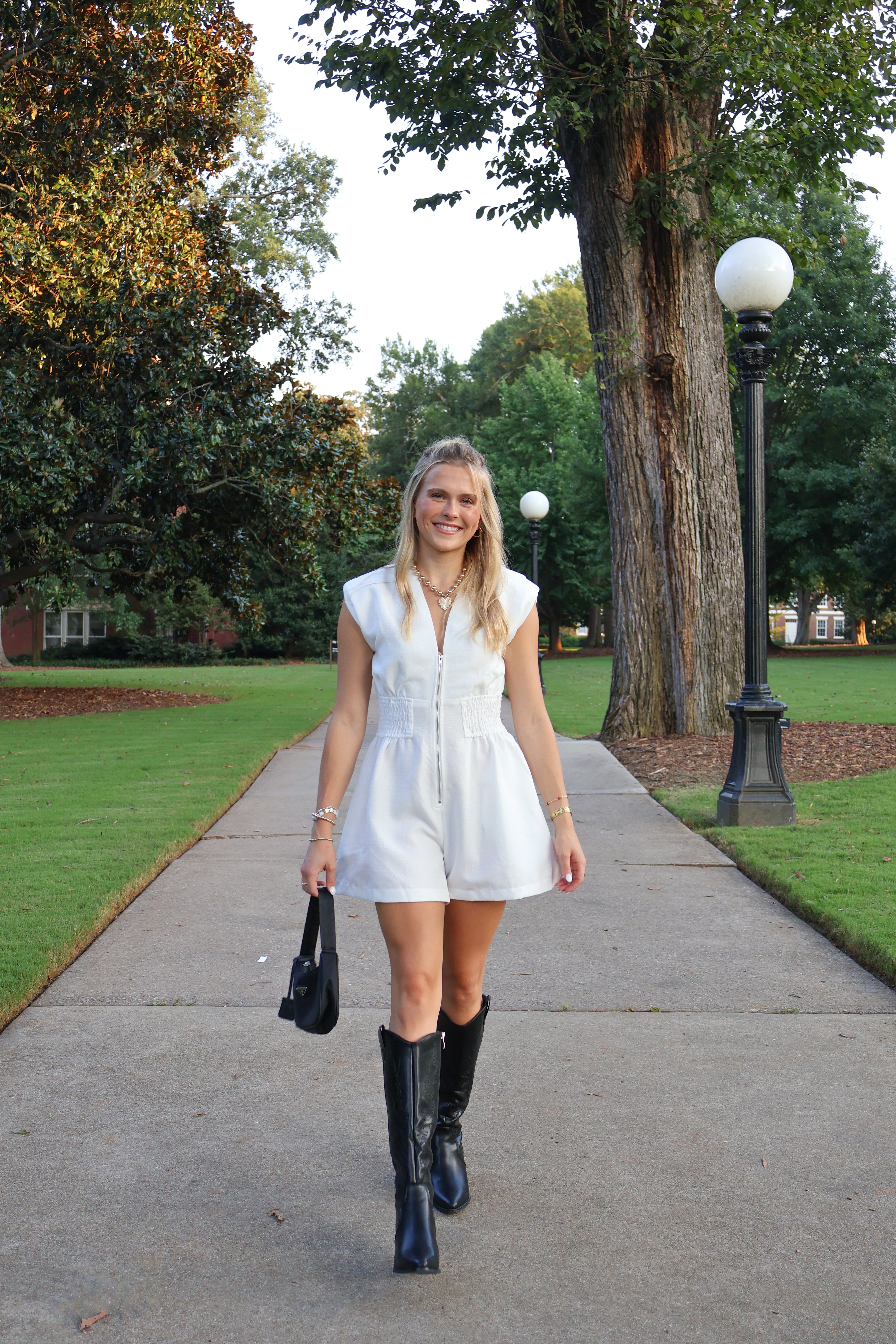White Out Romper