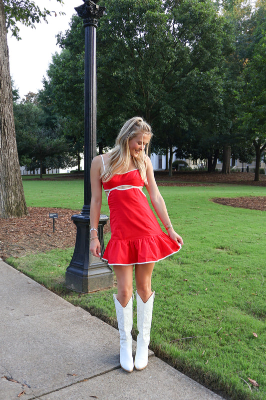 Rally Cutout Mini Dress