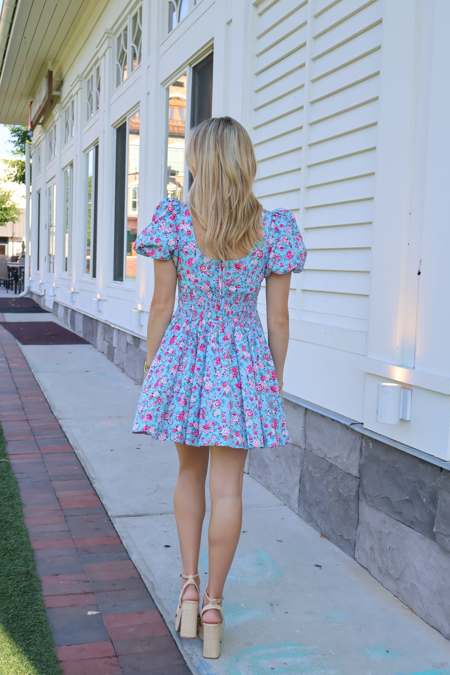 Georgia Floral Mini Dress