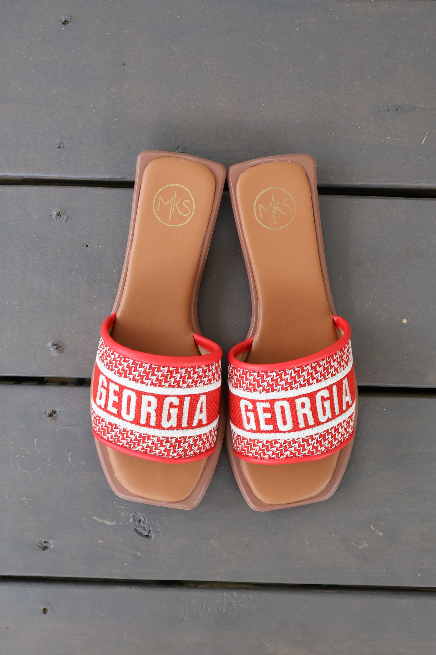 'Georgia' Embroidered Sandal