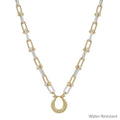 Tupelo Two Tone Chunky Chain Necklace