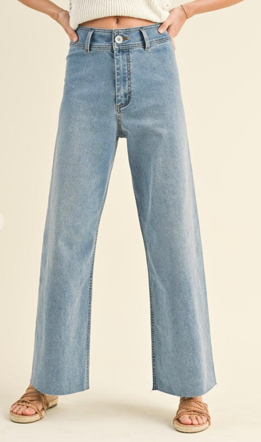 The Oaklyn Wide-Leg Jeans