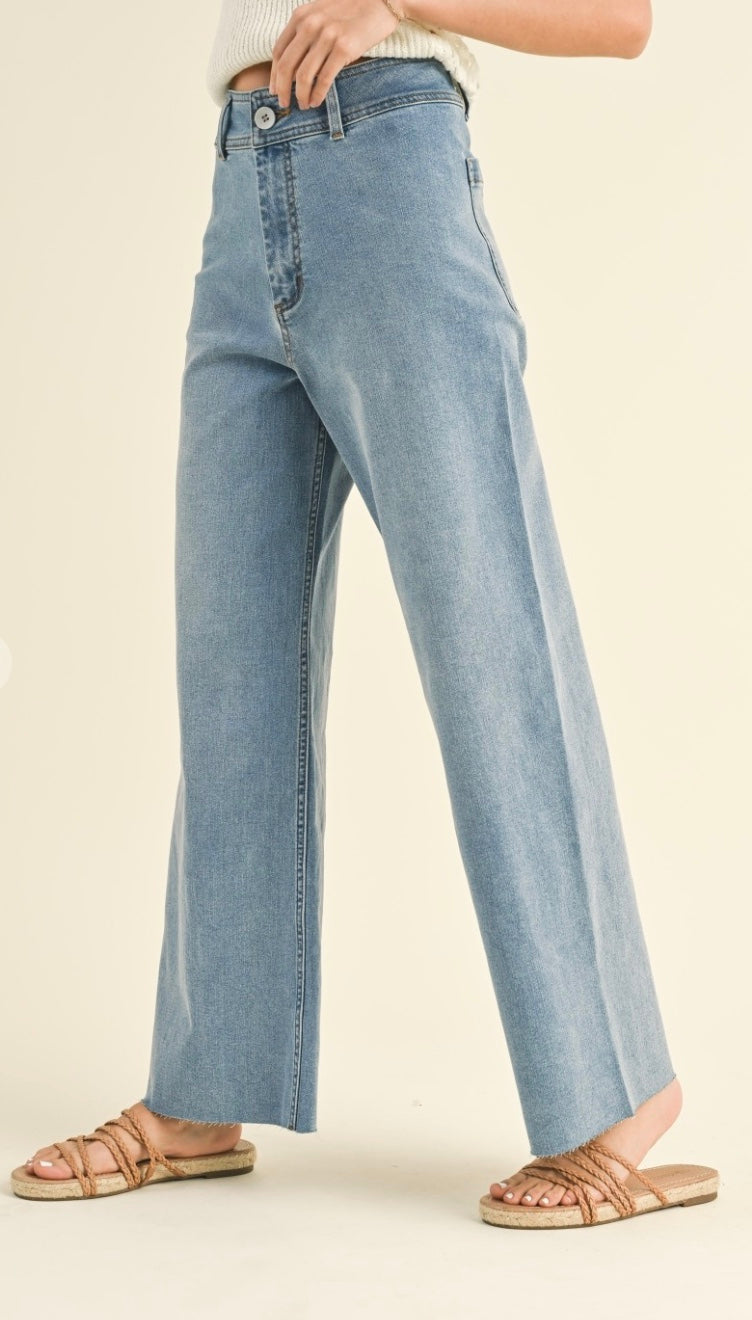The Oaklyn Wide-Leg Jeans