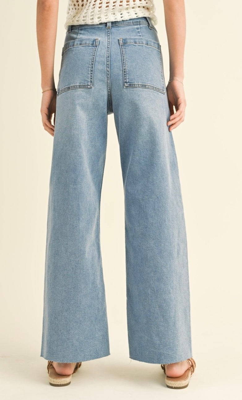 The Oaklyn Wide-Leg Jeans