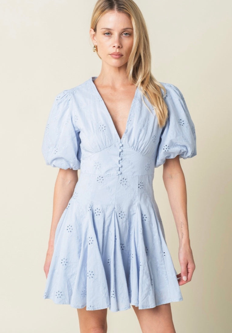 The Elara Mini Dress