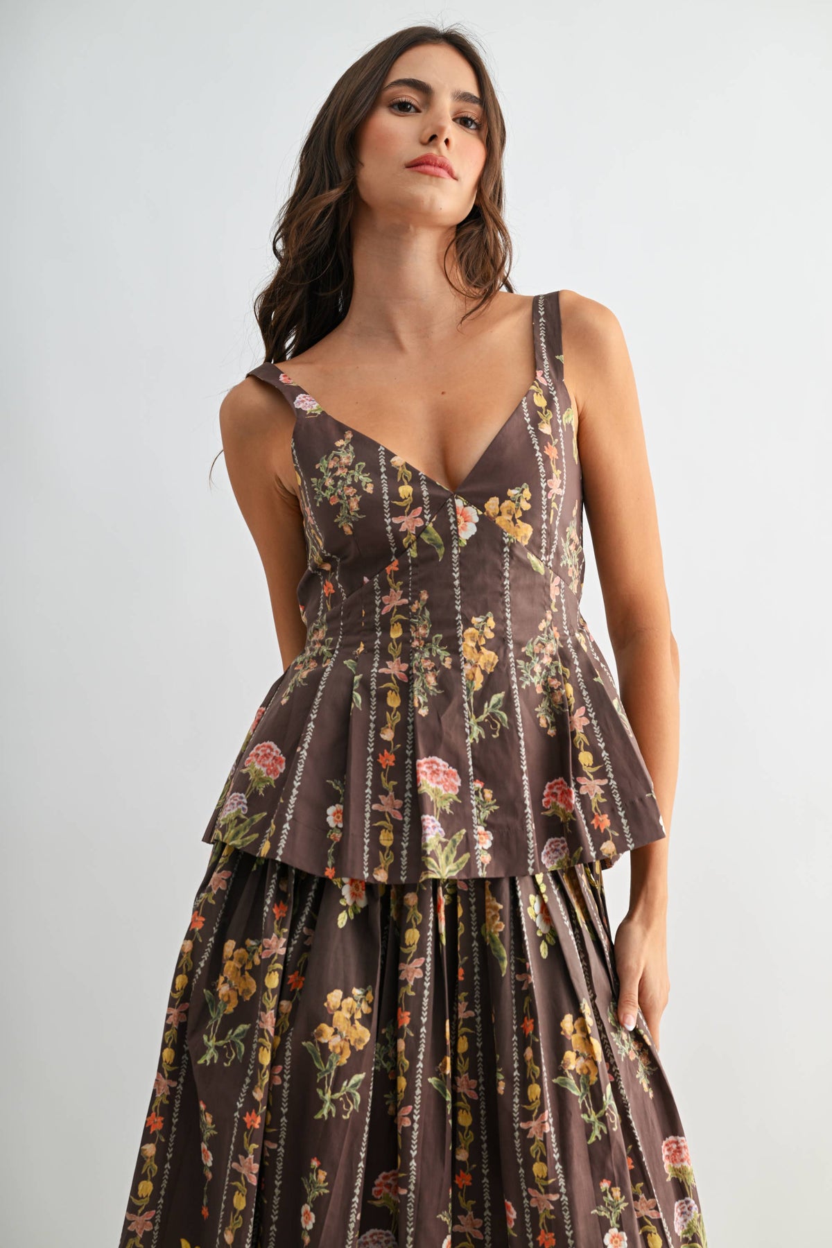 Josephine Floral Skirt Set
