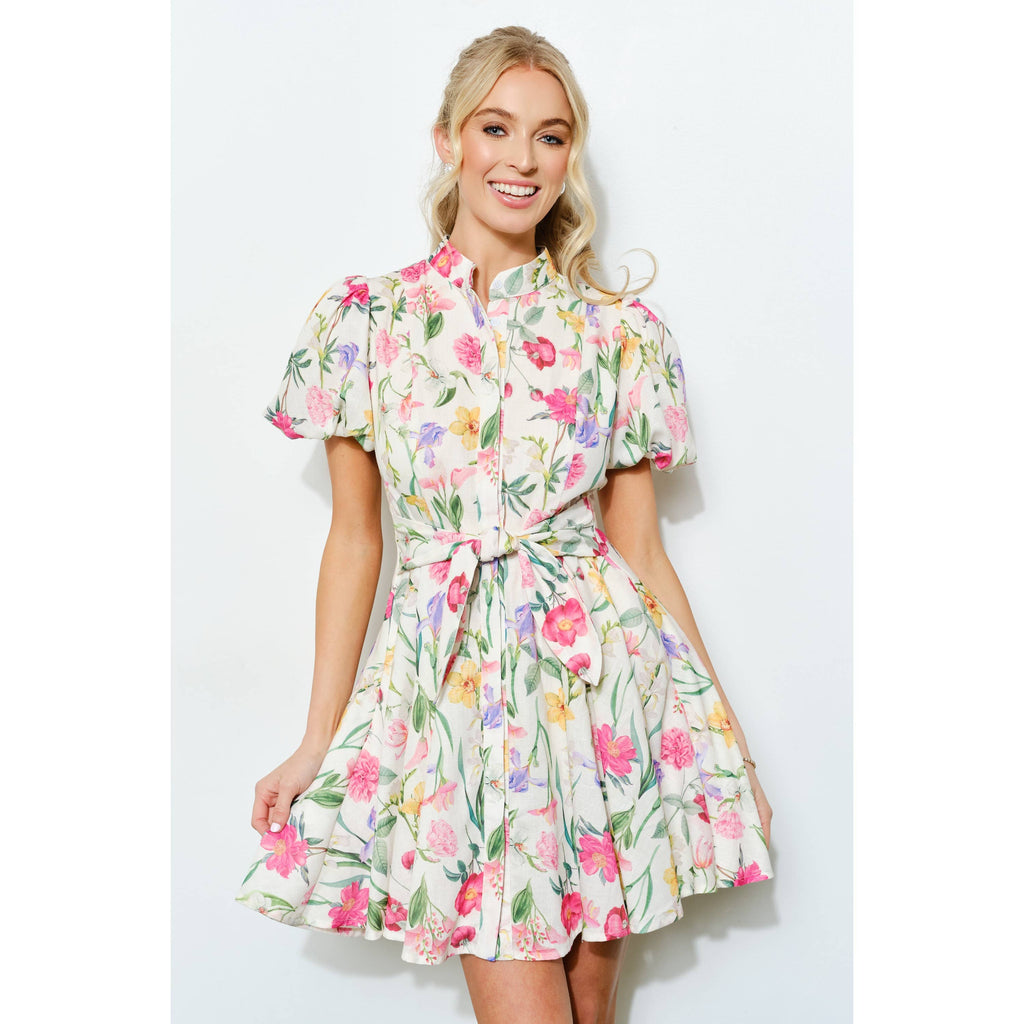 Garden Party Floral Mini Dress