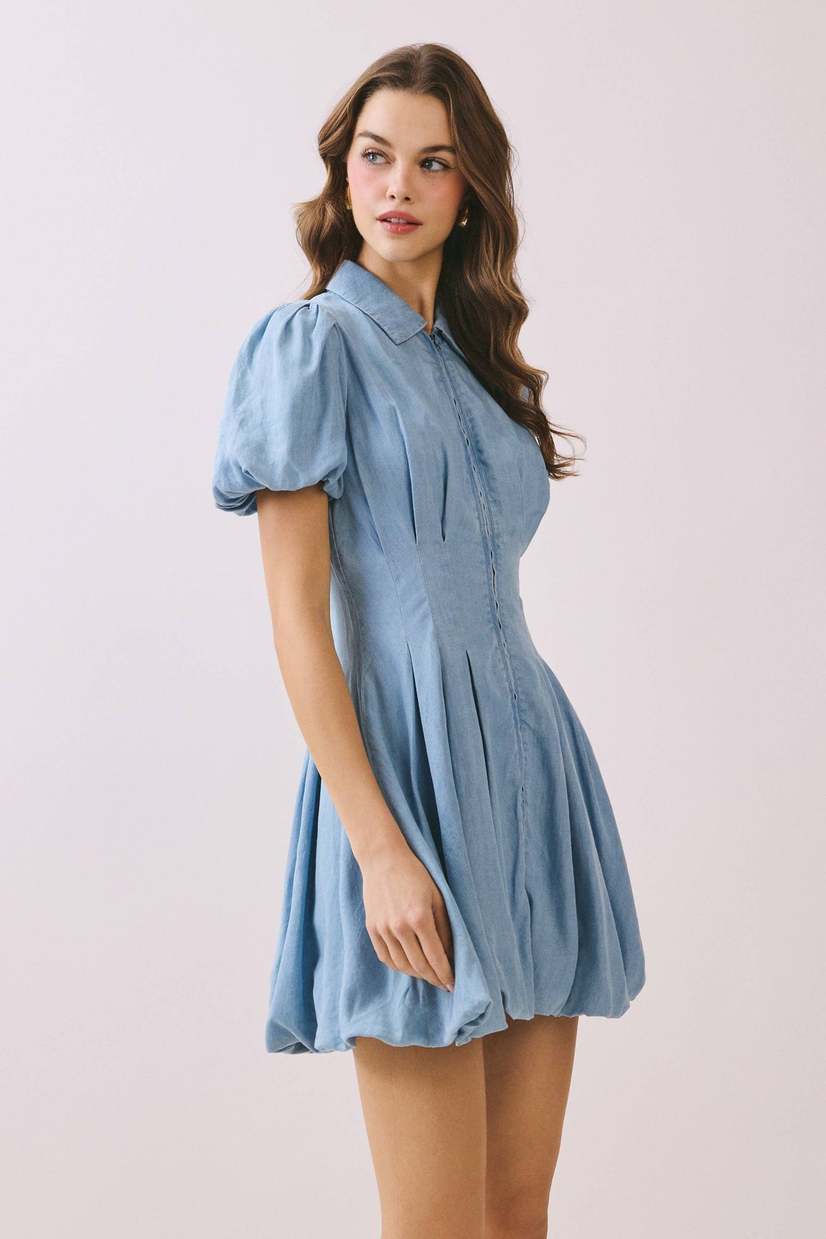 Wonder Denim Mini Dress